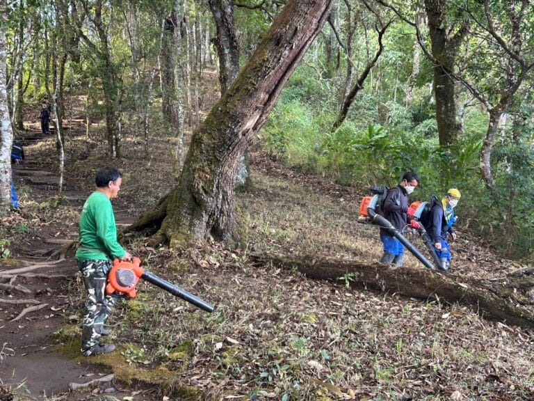 ม้ง 12 หมู่บ้านสุเทพ-ปุยทยอยทำแนวกันไฟเตรียมรับมือ “ไฟป่า” มากกว่าแนวกันไฟ คือ “สู้ไฟและอคติ”