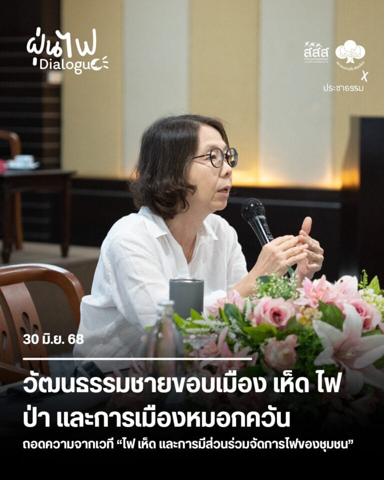 วัฒนธรรมชายขอบเมือง เห็ด ไฟป่า และการเมืองหมอกควัน